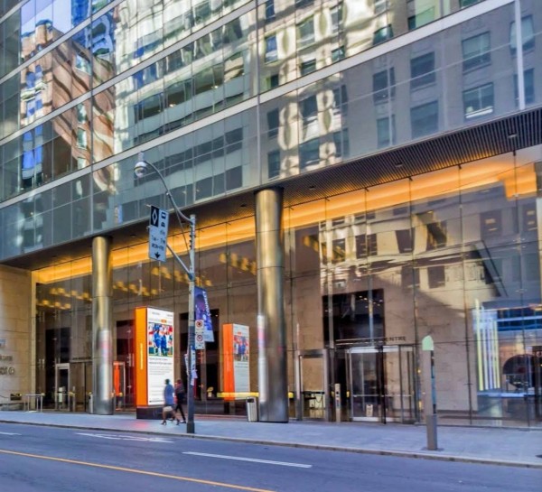Entrance of 333 Bay Street office tower, Toronto